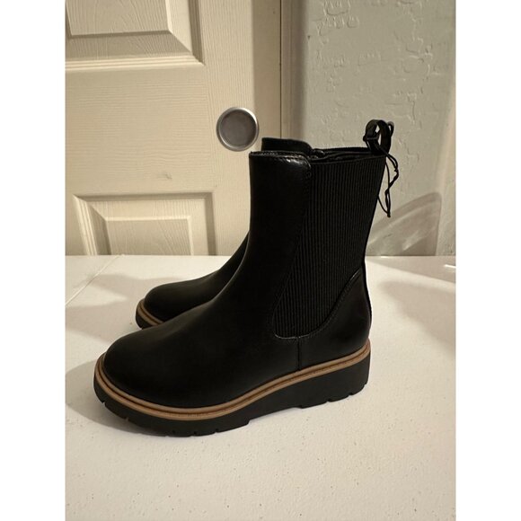 Art Class Girls Laurel Chelsea Black boots size 4 NWT - Picture 4 of 7
